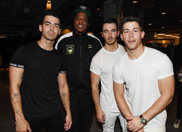 Jonas Brothers and jay z