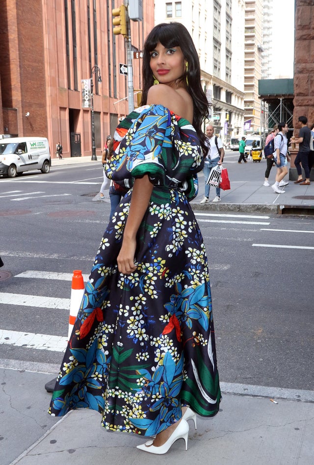 Jameela Jamil in nyc on sept 26