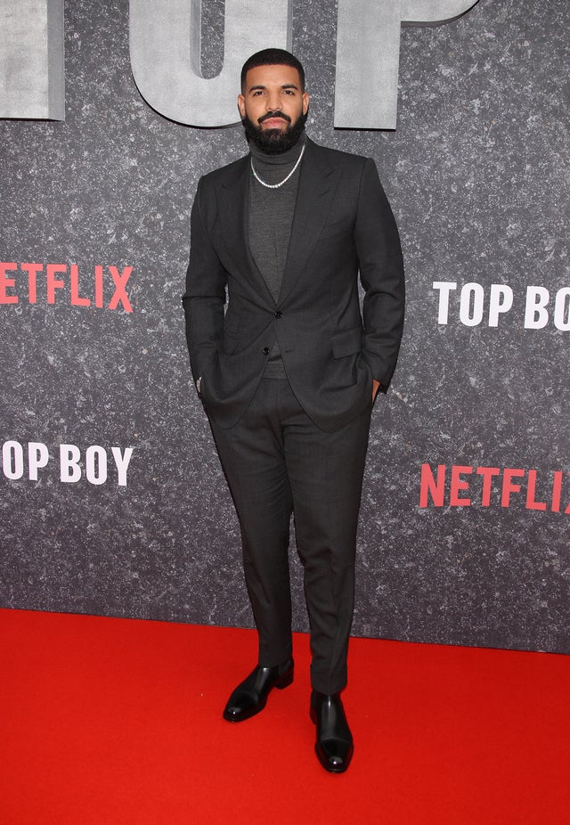 Drake at the U.K. premiere of Top Boy in London