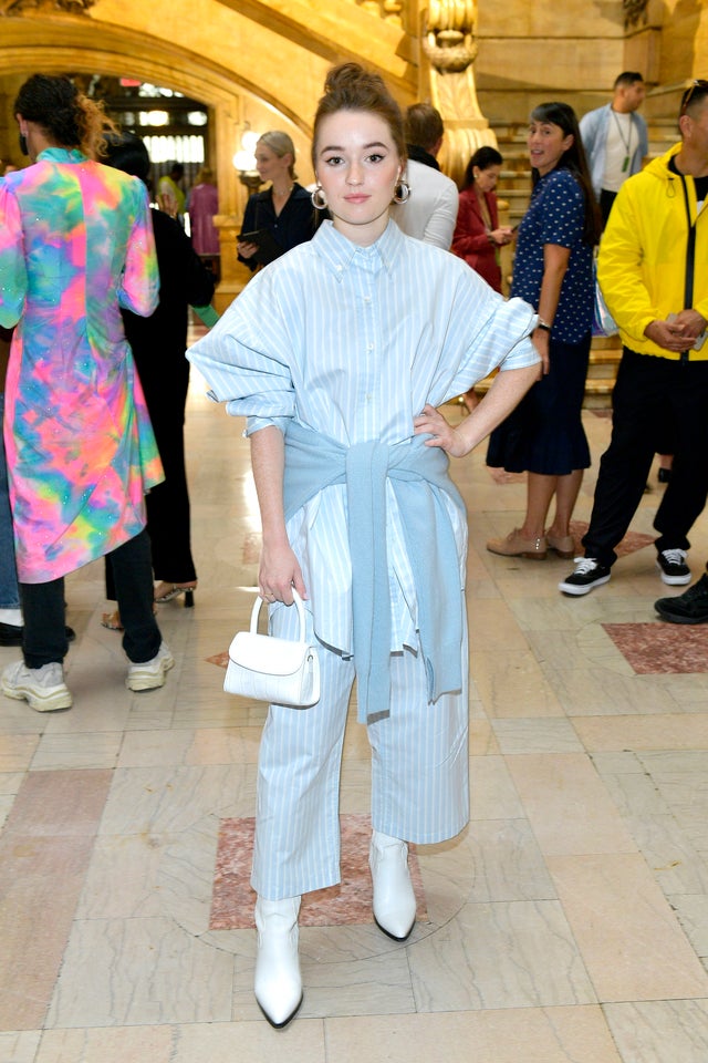 Kaitlyn Dever at nyfw