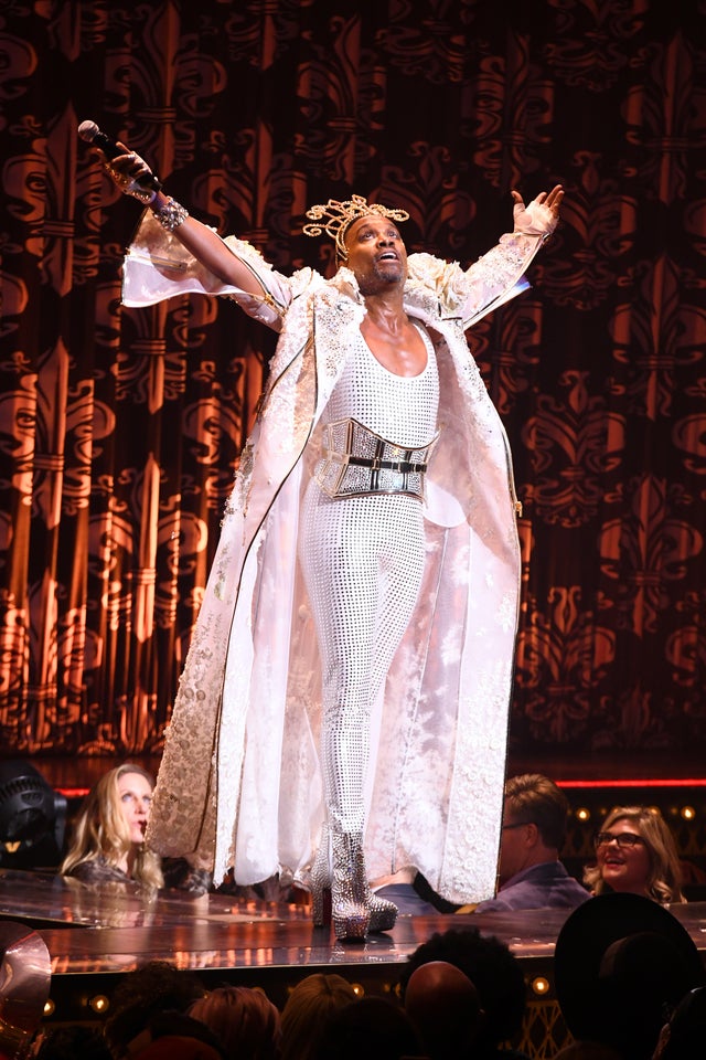 Billy Porter at The Blonds x Moulin Rouge! fashion show