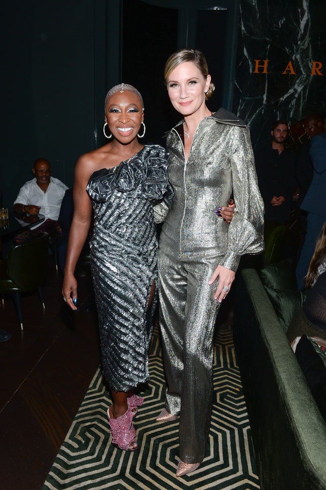 Cynthia Erivo and Jennifer Nettles at TIFF