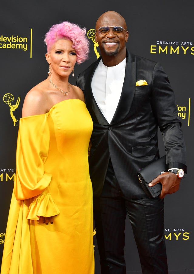 Rebecca King-Crews and Terry Crews