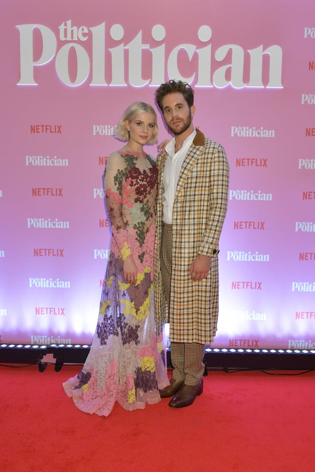 Lucy Boynton and Ben Platt 