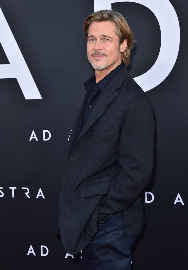 brad pitt at ad astra premiere