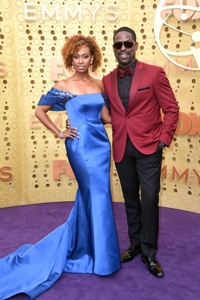 Ryan Michelle Bathe and Sterling K. Brown at the 71st Emmy Awards