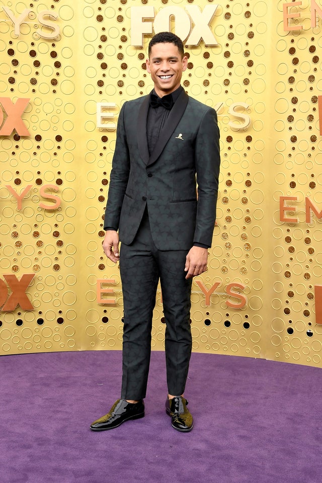 Charlie Barnett at the 71st Emmy Awards 