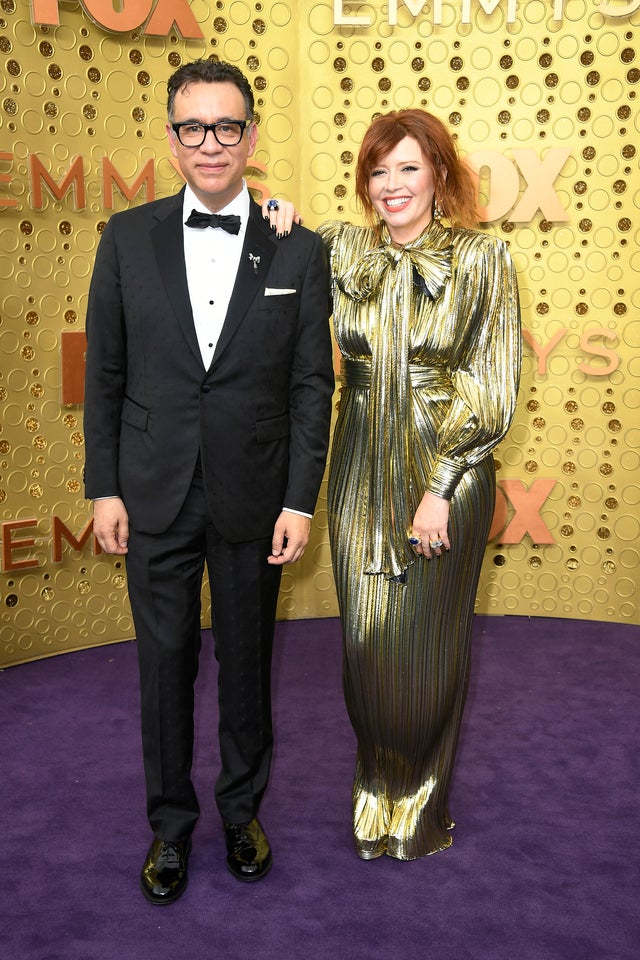 Fred Armisen and Natasha Lyonne at 2019 emmys