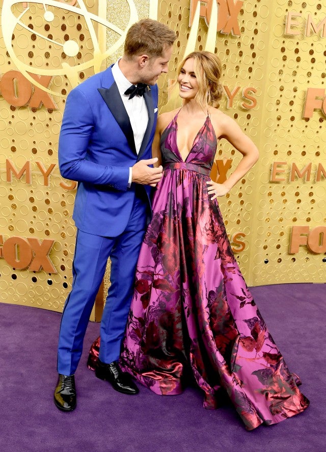 Justin hartley and Chrishell Hartley at 2019 emmys