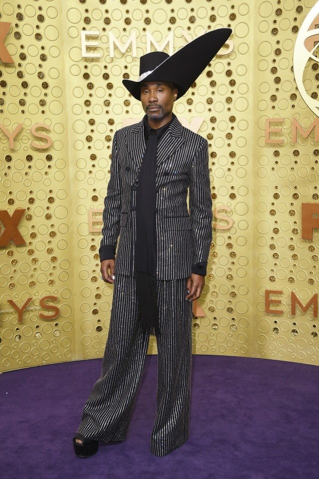 Billy Porter at 2019 Emmys red carpet