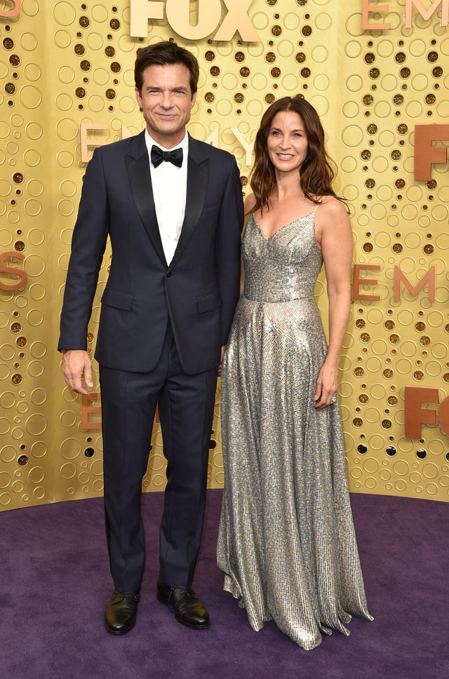 Jason Bateman and Amanda Anka at 2019 emmys