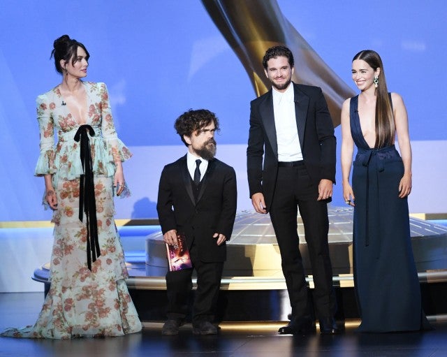 Game of Thrones' cast says goodbye on 2019 Emmy Awards purple carpet -  National