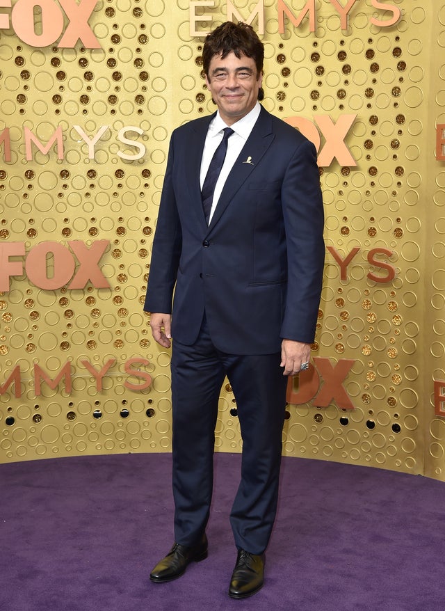 Benicio del Toro at 2019 emmys