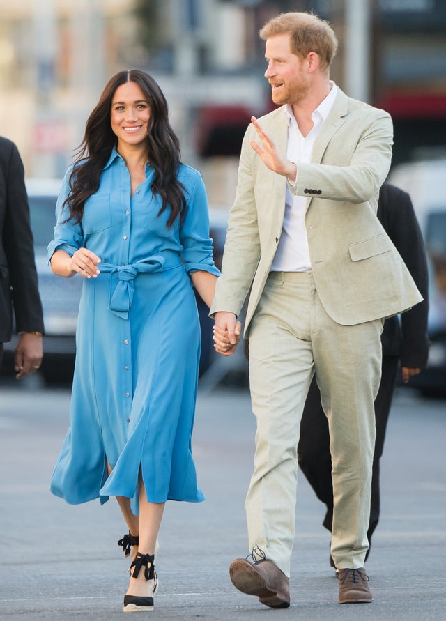 Meghan Markle and Prince Harry on sept 23