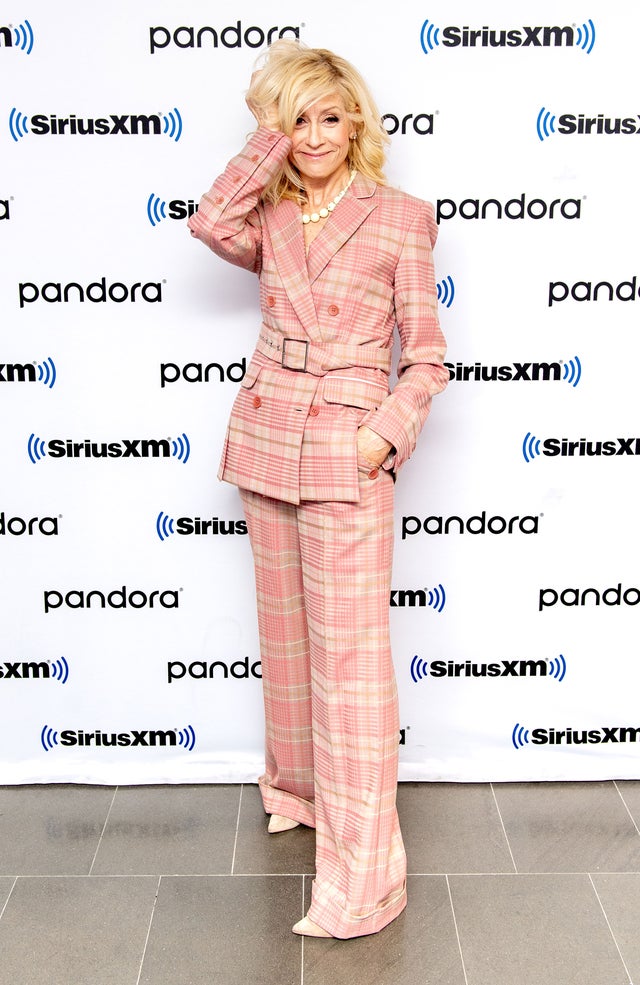 judith light on "Radio Andy" at the SiriusXM Studios