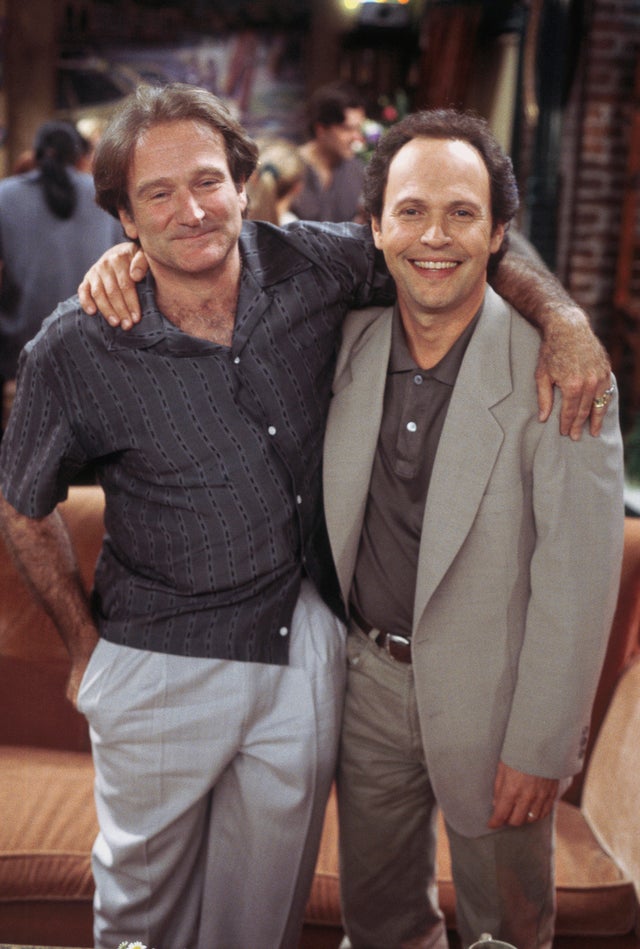 Billy Crystal and Robin Williams on friends