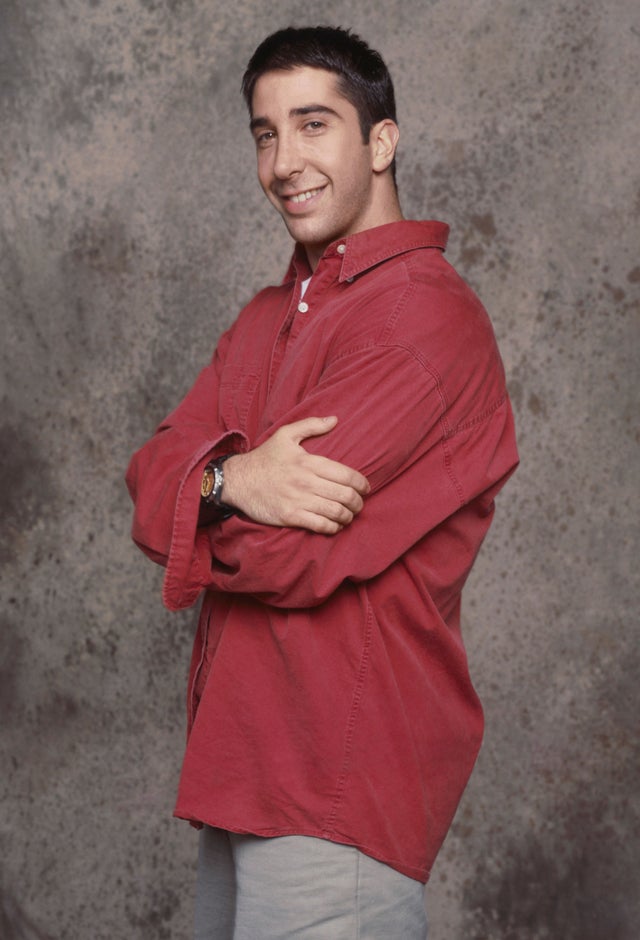 David Schwimmer on friends season 1 - 1994