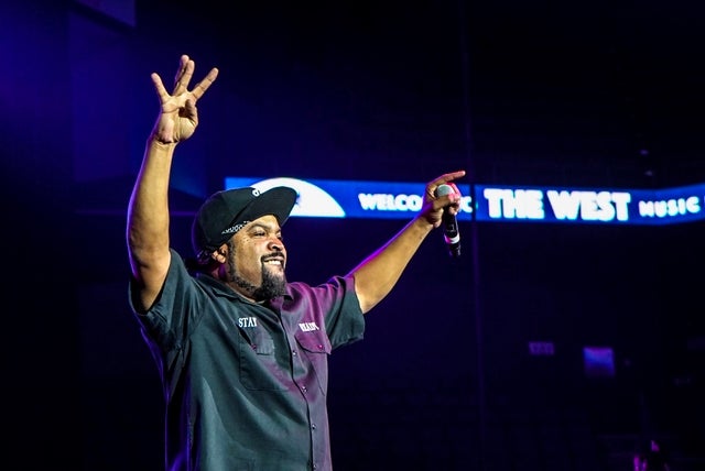 ice cube at welcome to the west