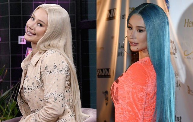 Iggy Azalea - hair split