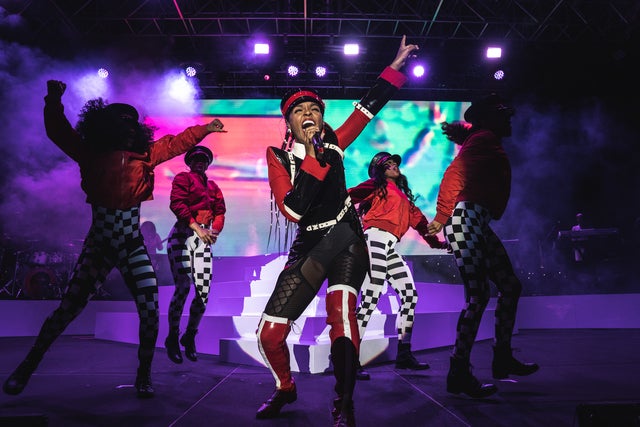 Janelle Monae at pier 17