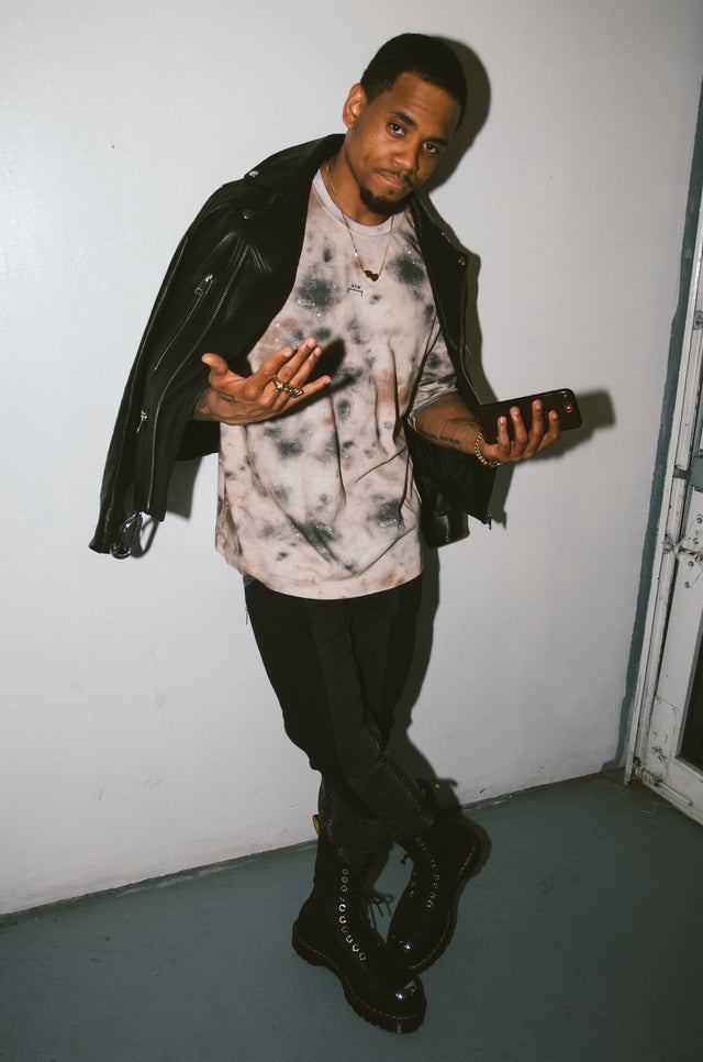 tristan wilds at nyfw