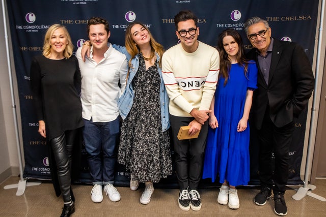 Schitt's Creek cast in vegas