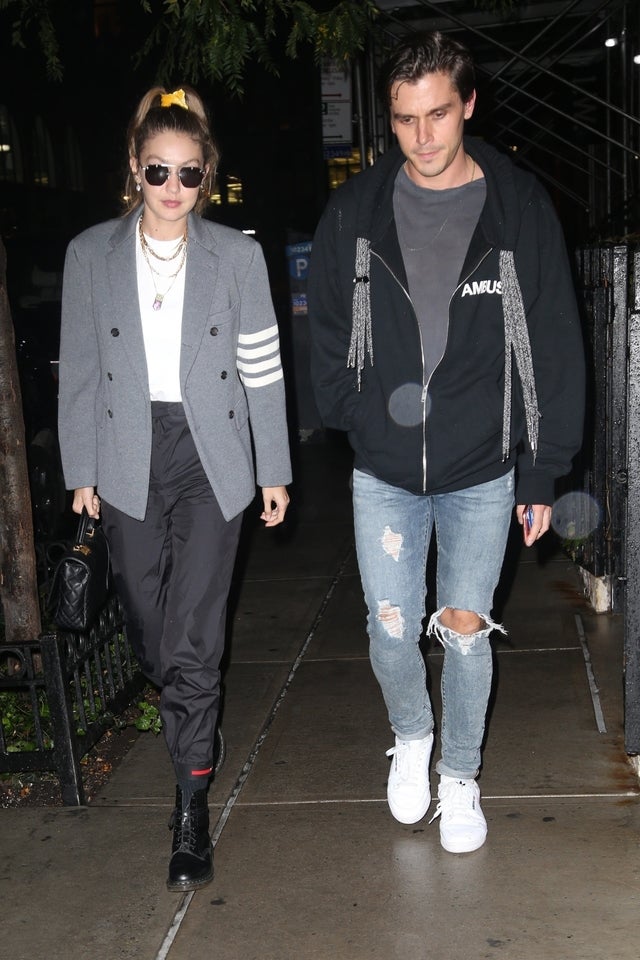 Gigi Hadid and Antoni Porowski in nyc