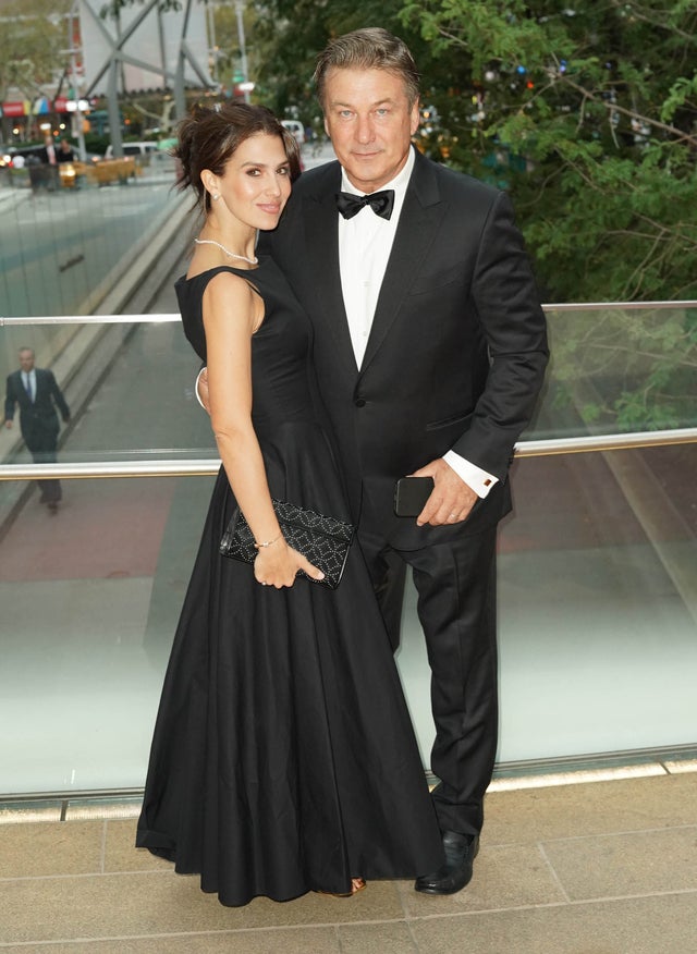 Hilaria and Alec Baldwin at gala in nyc