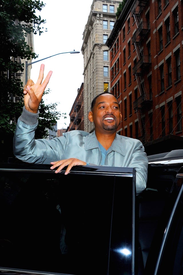 Will Smith in nyc on oct 8