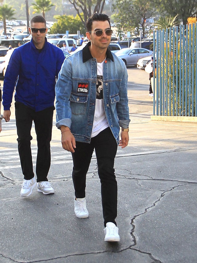 joe jonas in la on oct 9