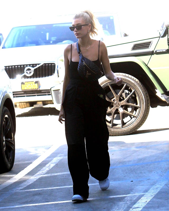 Hailey Bieber in LA