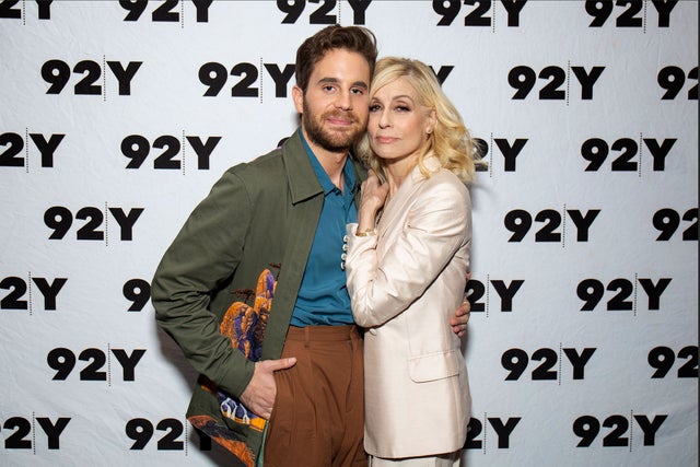 Ben Platt and Judith Light 