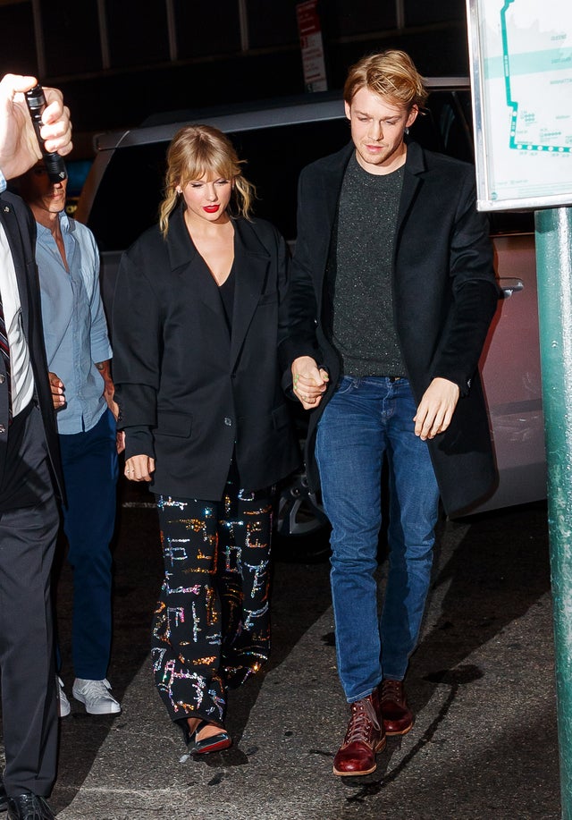 Taylor Swift and Joe Alwyn on oct 6