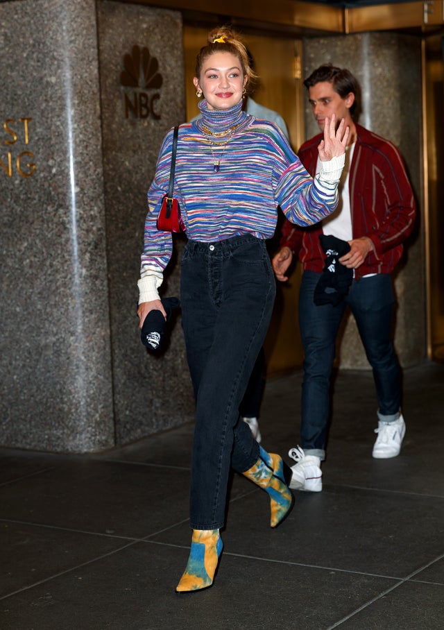 gigi hadid in nyc on oct 6