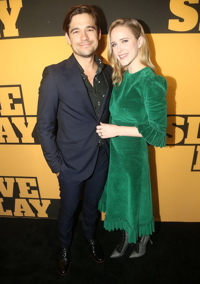 Jason Ralph and Rachel Brosnahan on broadway