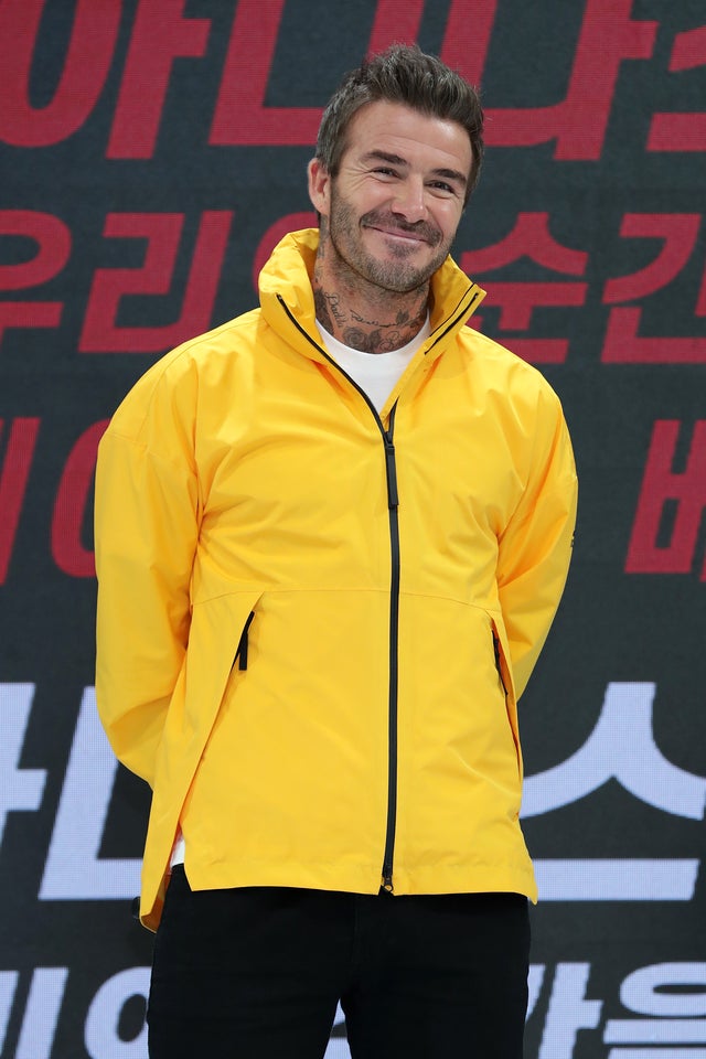 David Beckham in south korea