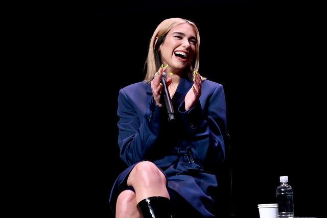 dua lipa at 2019 New Yorker Festival