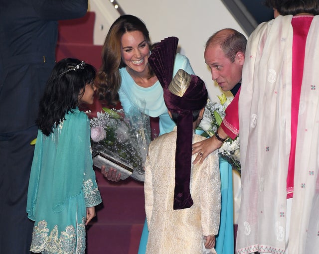 Kate Middleton and Prince William in Pakistan