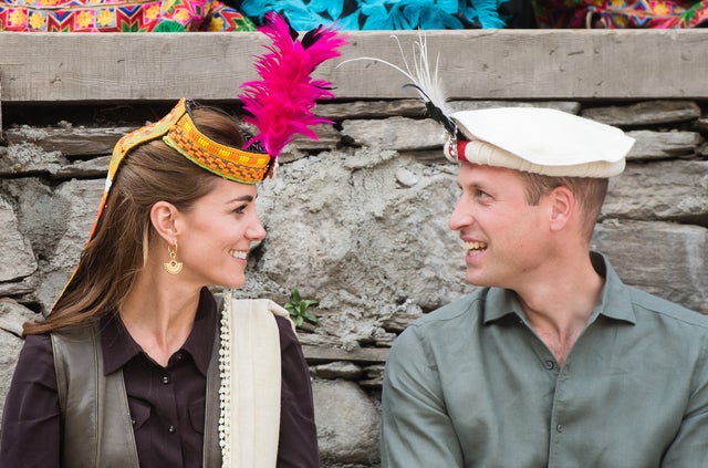 Kate Middleton and Prince William in pakistan