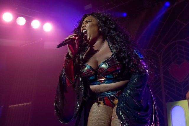 Lizzo performs at the Hollywood Palladium 