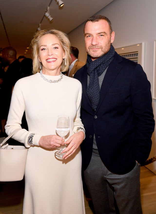 Sharon Stone and Liev Schreiber 