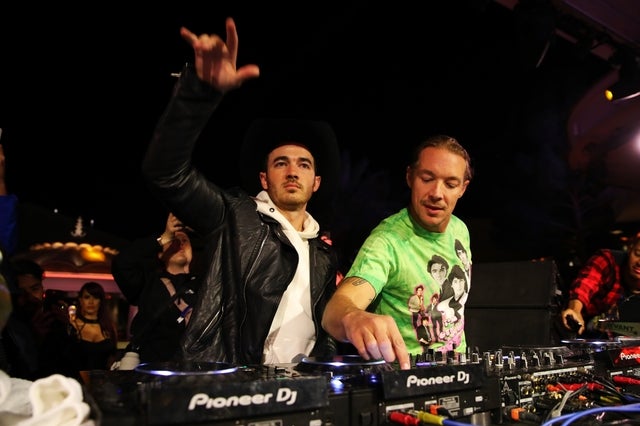 Kevin Jonas and Diplo