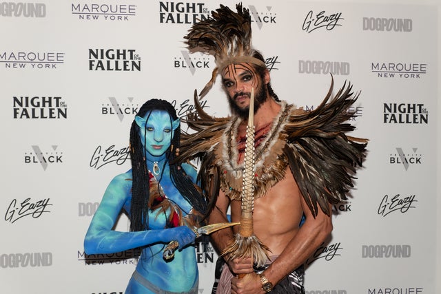 Lais Ribeiro and Joakim Noah halloween 2019