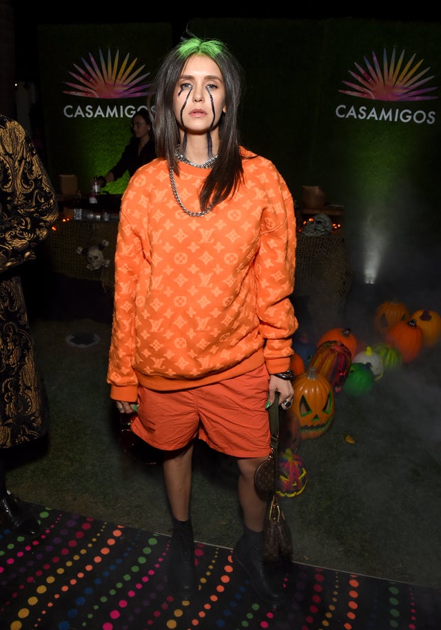 nina dobrev as billie eilish