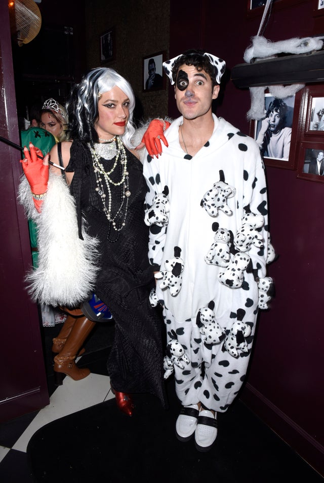 Mia Swier and Darren Criss halloween 2019