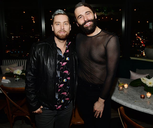 Lance Bass and Jonathan Van Ness