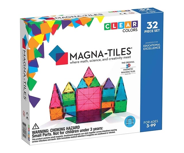 32-Piece Clear Colors Set