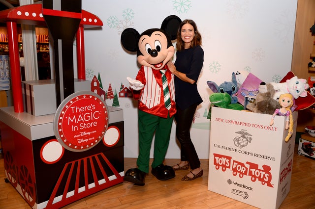 Mandy Moore and mickey