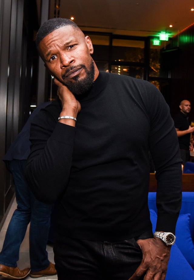 Jamie Foxx at west hollywood edition