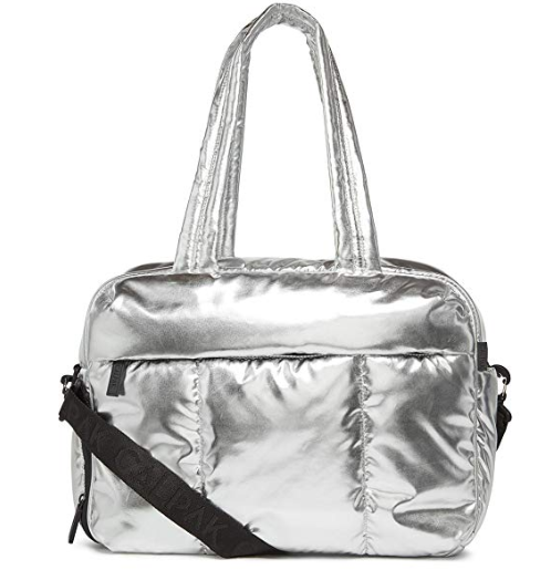 Luka Duffel Bag Metallic Silver